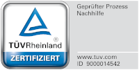 Logo TÜV Zertifizierung