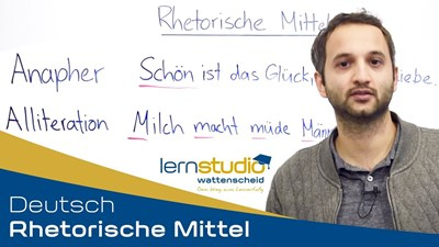Lehrvideo: Nachhilfe Deutsch - Rhetorische Mittel