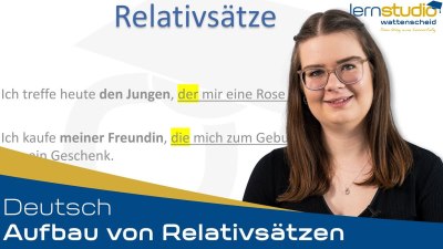 Deutsch Vorschau Aufbau Relativsätze