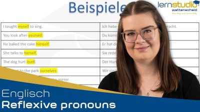 Englisch Videovorschau Reflexive pronouns