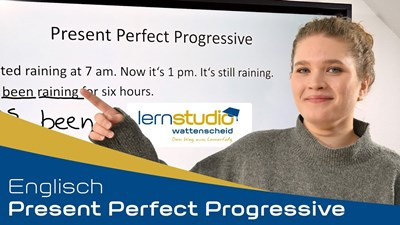 Lehrvideo: Nachhilfe Englisch - Present Perfect Progressive